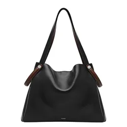 Túi Đeo Vai Nữ Pedro Stirrup Tote Bag PW2-45060025 Black Màu Đen