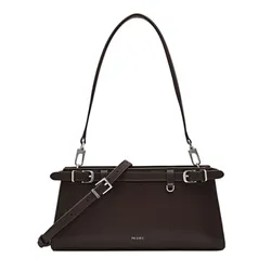 Túi Đeo Vai Nữ Pedro Studio Phoebe Dark Brown Shoulder Bag PW2-76610077 Màu Nâu Đậm