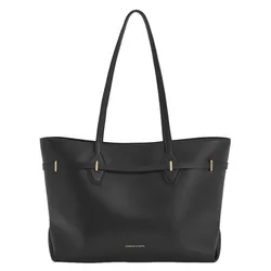 Túi Tote Nữ Charles & Keith CNK Arlet Rectangular Bag Black CK2-30271639 Màu Đen