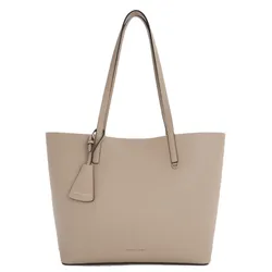 Túi Tote Nữ Charles & Keith CNK Beryl Trapezoid Bag Grayish Brown CK2-30151516 Màu Nâu Xám