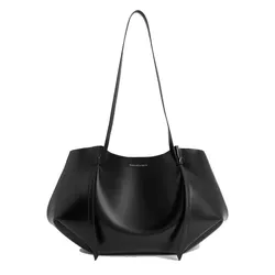 Túi Tote Nữ Charles & Keith CNK Calla Noir Bag CK2-30671662 Màu Đen