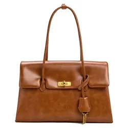 Túi Tote Nữ Charles & Keith CNK Kerry Trapeze Trapeze Bag Distressed Tan CK2-30782768 Màu Nâu