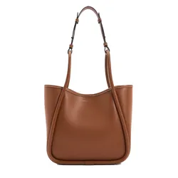 Túi Tote Nữ Charles & Keith CNK Lyla Tubular Mini Bag Chocolate CK2-30782647 Màu Nâu