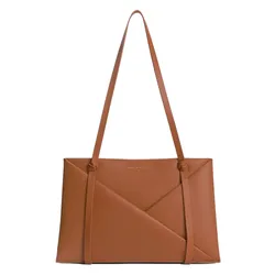 Túi Tote Nữ Charles & Keith CNK Midori Bag Auburn Brown CK2-30271268 Màu Nâu