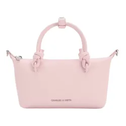 Túi Tote Nữ Charles & Keith CNK Sammie Rectangular Bag Candy Pink CK2-30271635 Màu Hồng Đậm