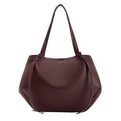 Túi Tote Nữ Charles & Keith CNK XL Calla Bag Wineberry Red CK2-30671782 Màu Đỏ Đô
