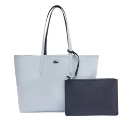 Túi Tote Nữ Lacoste NF2142AA N10 Top Handle Bag Màu Xanh/ Đen