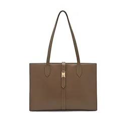 Túi Tote Nữ Pedro Studio Leather  PW2-45060024_TAUPE_XL Màu Nâu