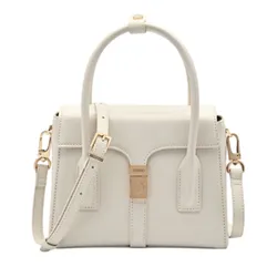 Túi Xách Nữ Pedro Studio Farida Leather Flap Bag Chalk PW2-55210046-1 Màu Trắng