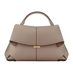 Túi Xách Nữ Polène Mokki Edition Textured Taupe Màu Taupe