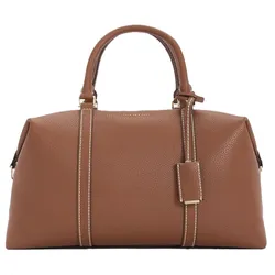 Túi Xách Tay Nữ Charles & Keith CNK Chance Recycled Leather Trapezoid Handbag Chocolate CK2-30151590 Màu Nâu