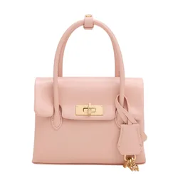 Túi Xách Tay Nữ Charles & Keith CNK Kerry Mini Bag Pink CK2-30782769 Màu Hồng