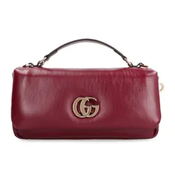 Túi Xách Tay Nữ Gucci&nbsp;Small GG Milano Handbag Màu Đỏ Thẫm