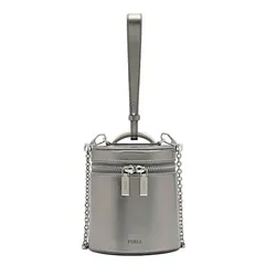 Túi Xách Tay Nữ Pedro Lia Barrel Cylindrical Handbag Silver PW2-75210183_SILVER Màu Bạc