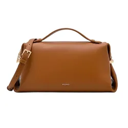Túi Xách Tay Nữ Pedro Lia Rectangular Handbag PW2-65210011_COGNAC Màu Cognac