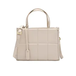Túi Xách Tay Nữ Pedro Mini Quilted Rectangular Handbag Beige PW2-55210035_BEIGE Màu Be