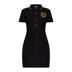 Váy Body Nữ Versace Jeans Couture 78HAOT01 78DP975 Màu Đen Size S