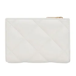 Ví Nữ Charles & Keith CNK Gemma Quilted Card Holder White CK6-50770498-1 Màu Trắng