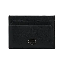 Ví Nữ Pedro Icon Leather Rectangular Card Holder Black PW4-25940030_BLACK Màu Đen