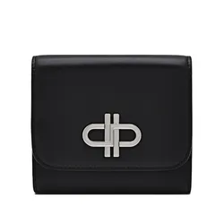 Ví Nữ Pedro Icon Leather Tri-Fold Wallet PW4-15940092-1 Black Màu Đen