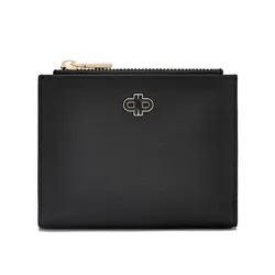 Ví Nữ Pedro Leather Bi-Fold Wallet - Black PW4-15940099_BLACK_CP Màu Đen