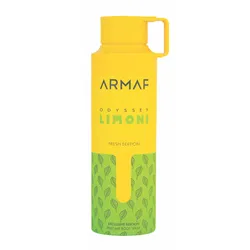 Xịt Thơm Toàn Thân Hương Nước Hoa Nam Armaf Odyssey Limoni Fresh Edition Perfume Body Spray 200ml
