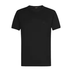 Áo Phông Nam Dolce & Gabbana D&G Black With Embroidered Logo At Chest I8AQ6Z FU7EQ N0000 Tshirt Màu Đen Size 44