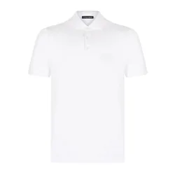 Áo Polo Nam Dolce & Gabbana D&G White With Logo Embroidered G8PL4Z G7NYY Màu Trắng Size 44