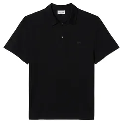 Áo Polo Nam Lacoste Paris Classic Fit Open Neck Embroidered Shirt DH5928 - 031 Màu Đen Size 3