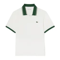 Áo Polo Nam Lacoste Regular Fit DH941E 70V Màu Trắng Size 3