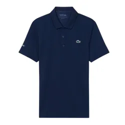 Áo Polo Nam Lacoste Tennis x Novak Djokovic Polo DH9949 166 Màu Xanh Than Size 3
