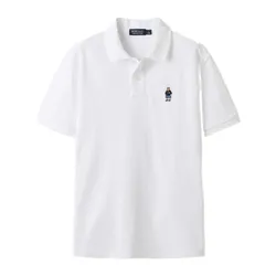 Áo Polo WHOAU Steve PQ Collar WHHAE2521U Màu Trắng