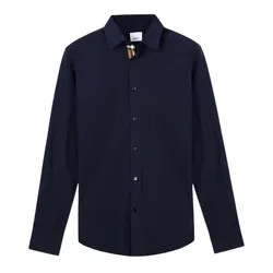 Áo Sơ Mi Nam Burberry Cotton Formal In Navy 8091431 Màu Xanh Navy Size XS