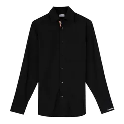 Áo Sơ Mi Nam Burberry Cotton In Black 8111764 Màu Đen Size XS