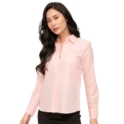 Áo Sơ Mi Nữ F2 Fashion & Freedom Linen SMW360-H-S-1119 Màu Hồng Size S