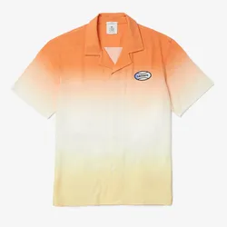 Áo Sơ Mi Unisex Lacoste  Relaxed Fit Gradated Print Shirt CH5061 - Z81 Phối Màu Size XS