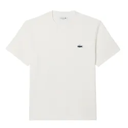 Áo Thun Nam Lacoste Men's Heavy Jersey Landscape Crocodile T-Shirt TH5899 70V Màu Trắng Size 4