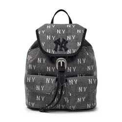 Balo MLB Classic Mono Vintage Denim Backpack New York Yankees Grey 3ABKM065N-50CGS Màu Xám
