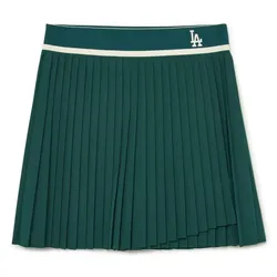 Chân Váy Xếp Ly Nữ MLB Classic Sports Accordion Pleated LA Dodgers 3FSKG0334-07GND Màu Xanh Green