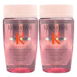 Combo 2 Chai Dầu Gội Ngừa Tóc Gãy Rụng Kérastase Genesis Bain Hydra Fortifiant Shampoo 80ml