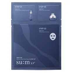 Combo 5 Miếng Mặt Nạ Cấp Nước Su:M37 Water-Full 3 Steps