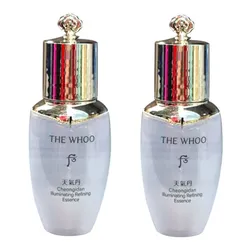 Combo Tinh Chất Hỗ Trợ Dưỡng Trắng Da Whoo Cheongidan Illuminating Refining Essence (25ml x 2)