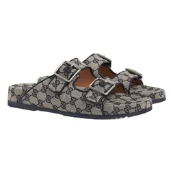 Dép Nam Gucci Slipper 4024914 Màu Xám Size 42