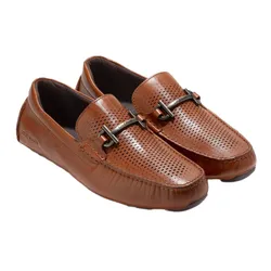 Giày Lười Nam Cole Haan Grand Laser Bit Driver C38514 Màu Nâu Size 40