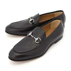Giày Lười Nam Gucci Horsebit Loafers Black 798997-AAD7E-1000 Màu Đen Size 6.5