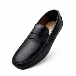 Giày Lười Nam Made In Italy Alex-13_Black (20-Nero) Màu Đen Size 39