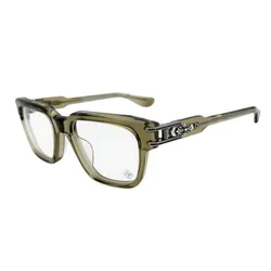 Gọng Kính Chrome Hearts Bulge Army Glasses Màu Vàng Nâu