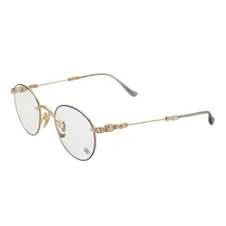 Gọng Kính Chrome Hearts Firkin Matte Crystal Gold Màu Vàng Gold