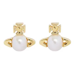 Khuyên Tai Nữ Vivienne Westwood Balbina Earrings 8050889135258 Màu Vàng