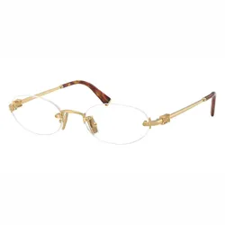 Kính Mắt Cận Nữ Miu Miu VMU53W 5AK1O1 Màu Vàng Gold